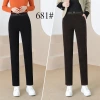 Mink fleece mom's pencil pants for women, new autumn and winter style with fleece and thickened warmth, casual women's pants for middle-aged and elderly women Application Scenario